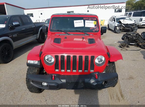 1C4HJXFN3MW605953 2021 JEEP WRANGLER UNLIMITED Red Սարքավորումների վահանակի տեսք
