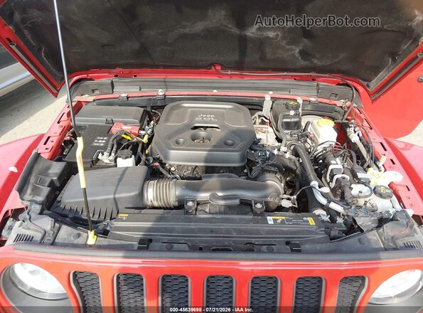 1C4HJXFN3MW605953 2021 JEEP WRANGLER UNLIMITED Red Հետևի տեսք