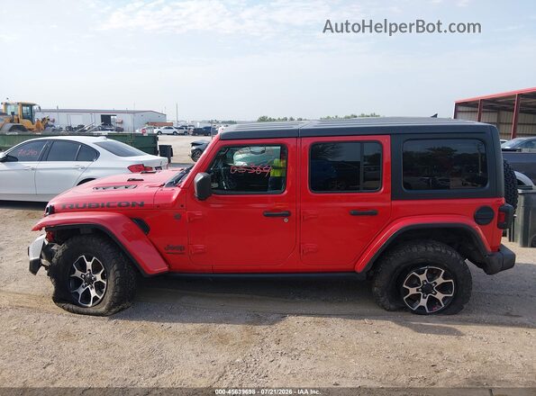 1C4HJXFN3MW605953 2021 JEEP WRANGLER UNLIMITED Red Սալոնի 360 աստիճան տեսք