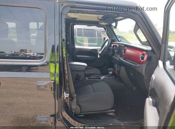 1C4HJXFN3NW123744 2022 JEEP WRANGLER UNLIMITED Black Front interior view