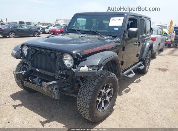 1C4HJXFN3NW123744 2022 JEEP WRANGLER UNLIMITED Black Front left