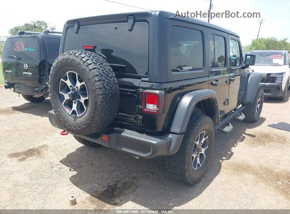 1C4HJXFN3NW123744 2022 JEEP WRANGLER UNLIMITED Black Rear right