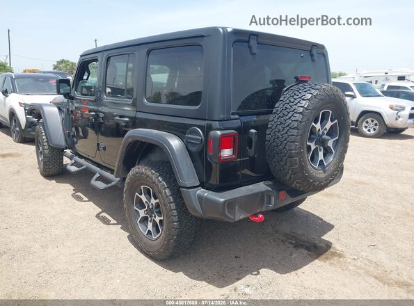 1C4HJXFN3NW123744 2022 JEEP WRANGLER UNLIMITED Black Rear left