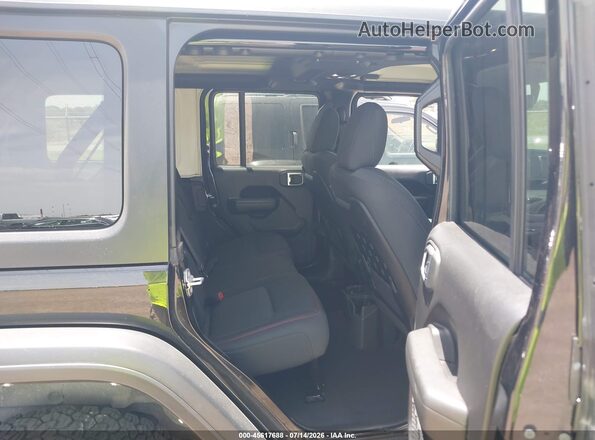 1C4HJXFN3NW123744 2022 JEEP WRANGLER UNLIMITED Black VIN sticker view