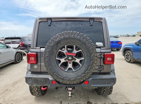 1C4HJXFN4JW173272 2018 JEEP WRANGLER Charcoal Вид ззаду