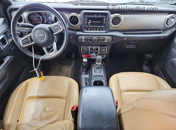 1C4HJXFN4JW173272 2018 JEEP WRANGLER Charcoal Вид панелі приладів