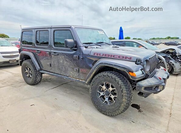 1C4HJXFN4JW173272 2018 JEEP WRANGLER Charcoal Передня права чверть