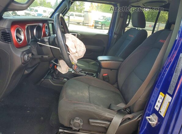 1C4HJXFN4JW211342 2018 JEEP WRANGLER Blue Widok wnętrza z przodu