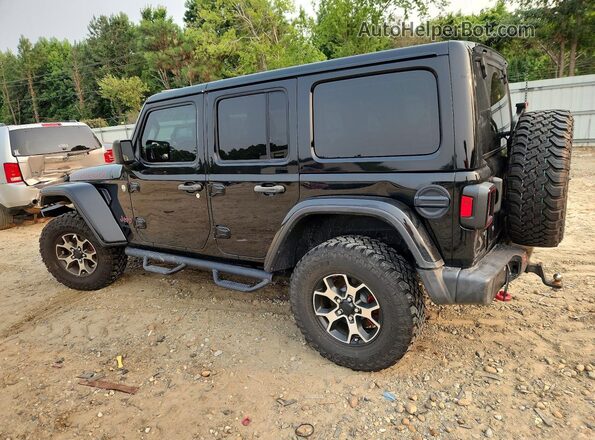 1C4HJXFN4LW260110 2020 JEEP WRANGLER Черный Задняя левая четверть