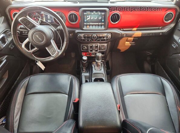 1C4HJXFN4LW260110 2020 JEEP WRANGLER Черный Вид панели приборов