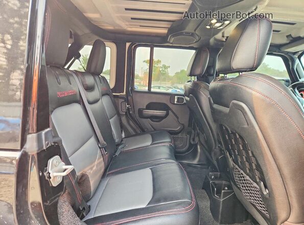 1C4HJXFN4LW260110 2020 JEEP WRANGLER Черный Вид задних сидений