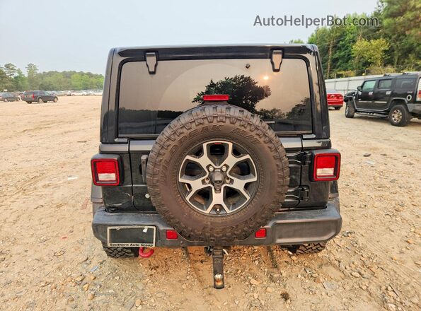 1C4HJXFN4LW260110 2020 JEEP WRANGLER Черный Вид сзади
