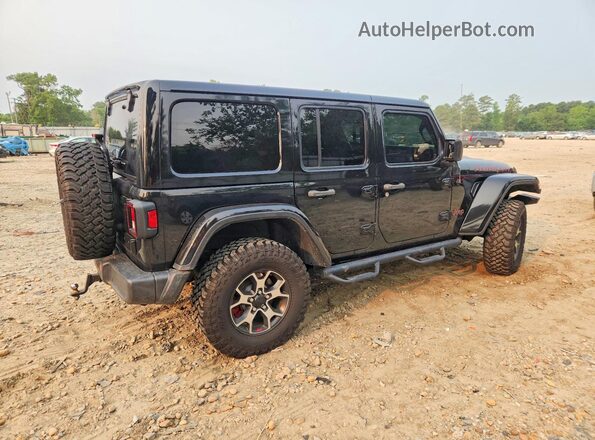 1C4HJXFN4LW260110 2020 JEEP WRANGLER Черный Задняя правая четверть