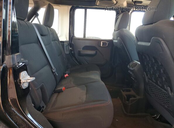 1C4HJXFN4LW263802 2020 JEEP WRANGLER Black Rear seats view