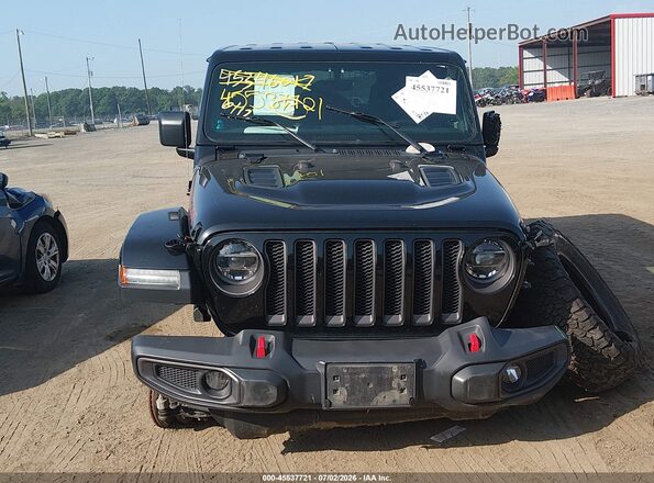 1C4HJXFN4LW350924 2020 JEEP WRANGLER UNLIMITED Black Widok z przodu