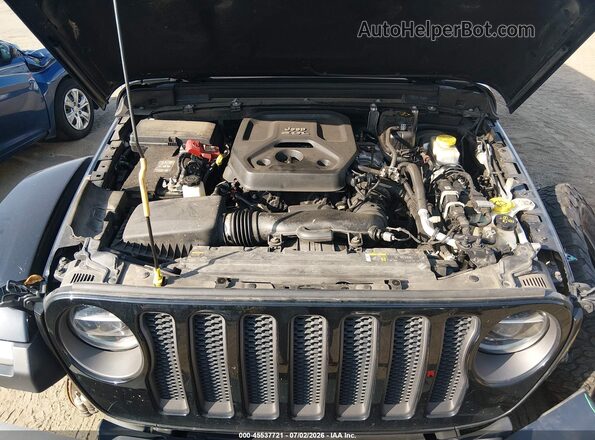 1C4HJXFN4LW350924 2020 JEEP WRANGLER UNLIMITED Black Widok z tyłu