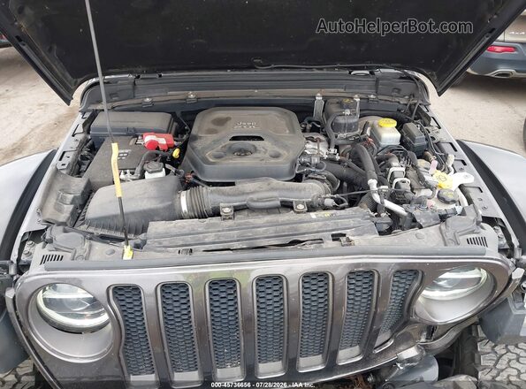 1C4HJXFN5JW331604 2018 JEEP WRANGLER UNLIMITED Gray Widok z tyłu