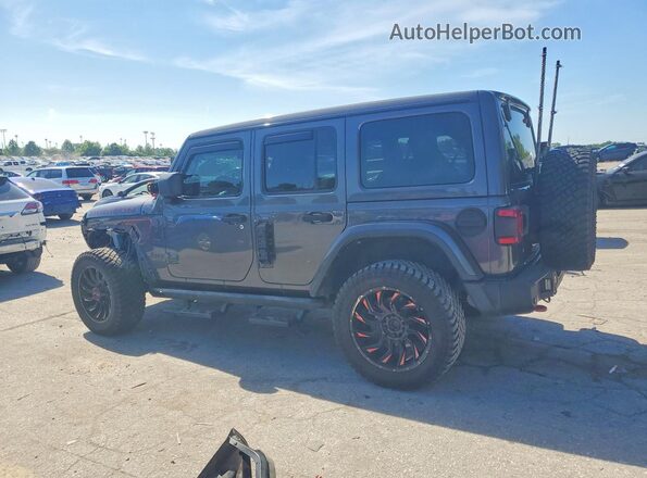 1C4HJXFN5KW653824 2019 JEEP WRANGLER Charcoal უკანა მარცხენა