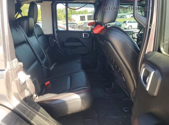 1C4HJXFN5KW653824 2019 JEEP WRANGLER Charcoal უკანა სავარძლების ხედი