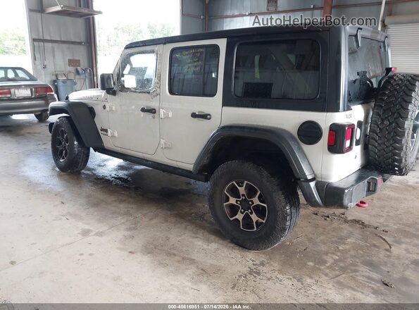 1C4HJXFN5LW214513 2020 JEEP WRANGLER UNLIMITED White Trasero izquierdo