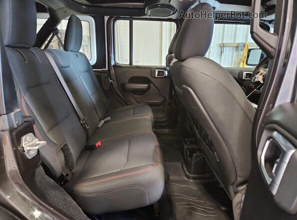 1C4HJXFN7KW599734 2019 JEEP WRANGLER Серый Вид задней части салона