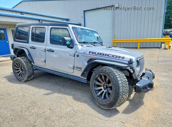 1C4HJXFN8LW132601 2020 JEEP WRANGLER Gray Delantero derecho
