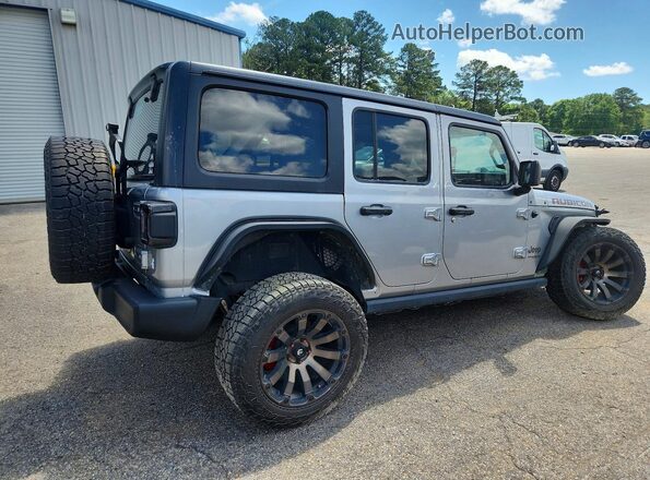 1C4HJXFN8LW132601 2020 JEEP WRANGLER Gray Trasero derecho