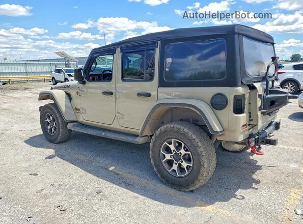 1C4HJXFN8NW249503 2022 JEEP WRANGLER Brown Задня ліва чверть