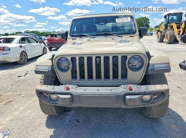 1C4HJXFN8NW249503 2022 JEEP WRANGLER Brown Вид спереду