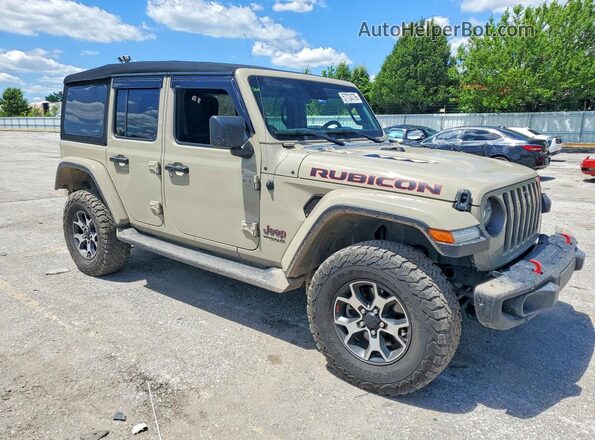 1C4HJXFN8NW249503 2022 JEEP WRANGLER Brown Передня права чверть