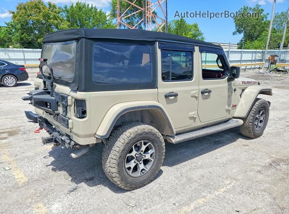 1C4HJXFN8NW249503 2022 JEEP WRANGLER Brown Задня права чверть