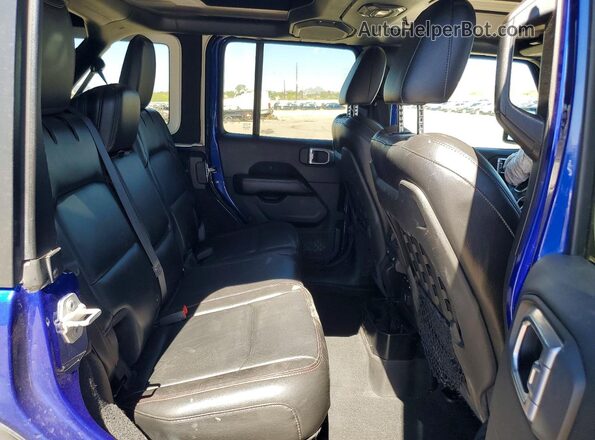 1C4HJXFN9JW185904 2018 JEEP WRANGLER Blue Հետևի նստատեղերի տեսք