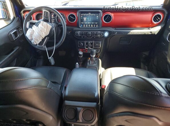 1C4HJXFN9JW185904 2018 JEEP WRANGLER Blue Առջևի վահանակի տեսք