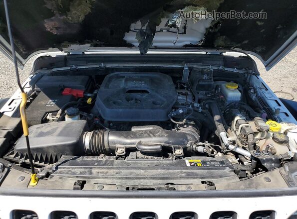 1C4HJXFN9KW524517 2019 JEEP WRANGLER White Engine compartment view