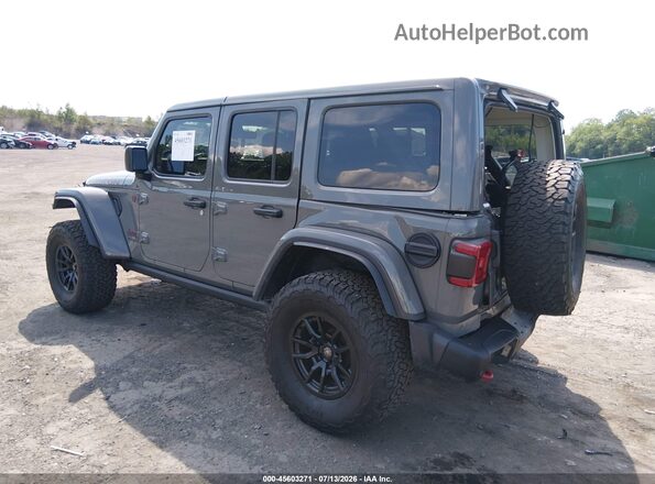 1C4HJXFN9MW561313 2021 JEEP WRANGLER Gray Trasero izquierdo