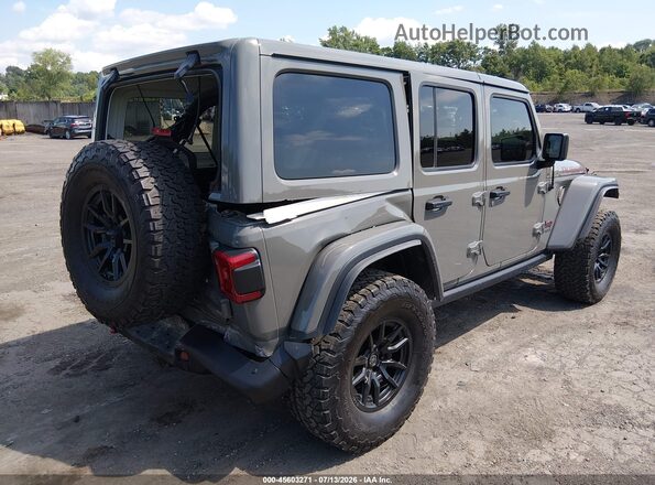 1C4HJXFN9MW561313 2021 JEEP WRANGLER Gray Trasero derecho