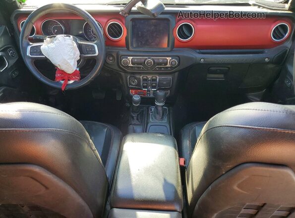1C4HJXFN9MW763827 2021 JEEP WRANGLER Black Առջևի վահանակի տեսք