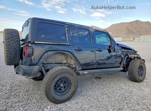 1C4HJXFN9MW763827 2021 JEEP WRANGLER Black Հետևի աջ