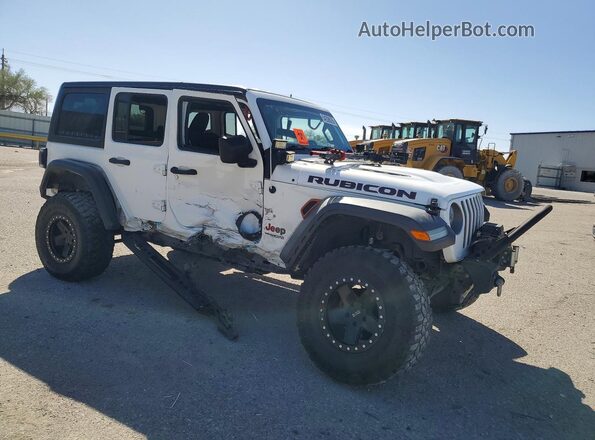 1C4HJXFNXJW199309 2018 JEEP WRANGLER White Przód prawy