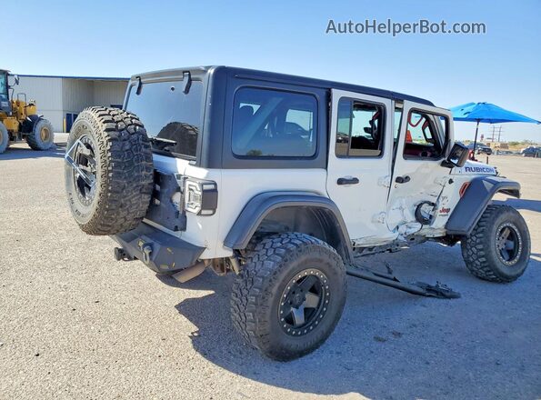 1C4HJXFNXJW199309 2018 JEEP WRANGLER White Tył prawy
