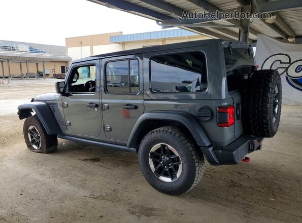 1C4HJXFNXMW522696 2021 JEEP WRANGLER Gray Հետևի ձախ