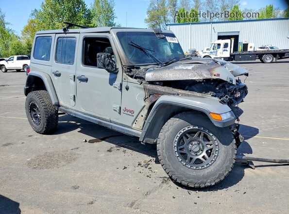 1C4HJXFNXNW259109 2022 JEEP WRANGLER Gray Առջևի աջ