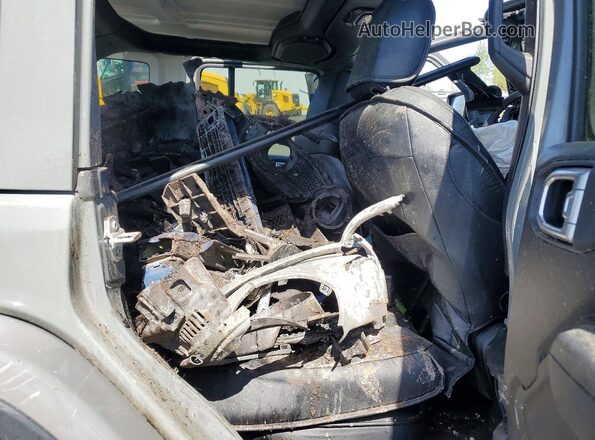 1C4HJXFNXNW259109 2022 JEEP WRANGLER Gray Հետևի նստատեղերի տեսք