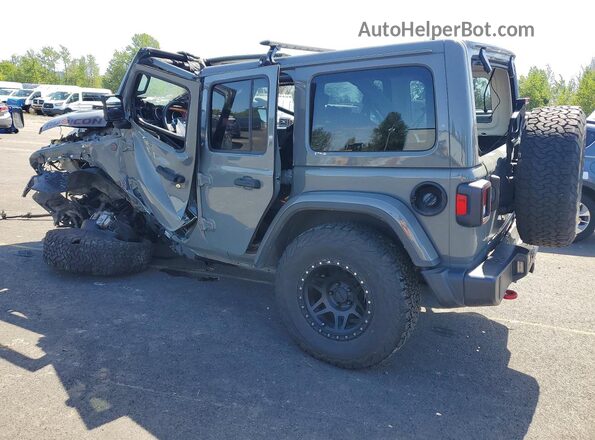 1C4HJXFNXNW259109 2022 JEEP WRANGLER Gray Հետևի ձախ