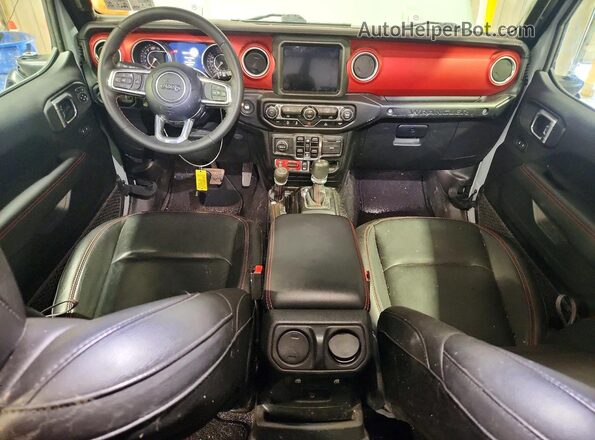 1C4JJXFG6PW636556 2023 JEEP WRANGLER Белый Вид панели приборов