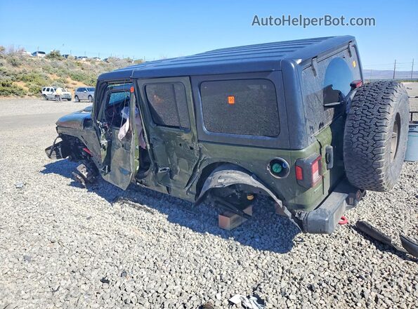1C4JJXFM7MW536211 2021 JEEP WRANGLER Green Հետևի ձախ