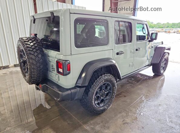 1C4JJXN67PW610654 2023 JEEP WRANGLER Gray უკანა მარჯვენა