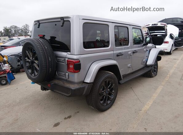 1C4JJXP60MW704481 2021 JEEP WRANGLER Серебряный Задняя правая четверть
