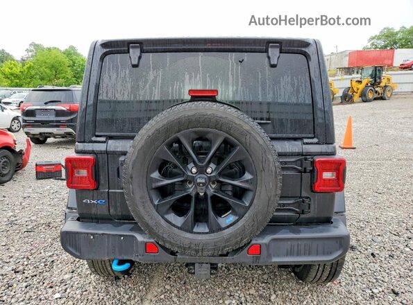 1C4JJXP60PW514507 2023 JEEP WRANGLER Black Rear view