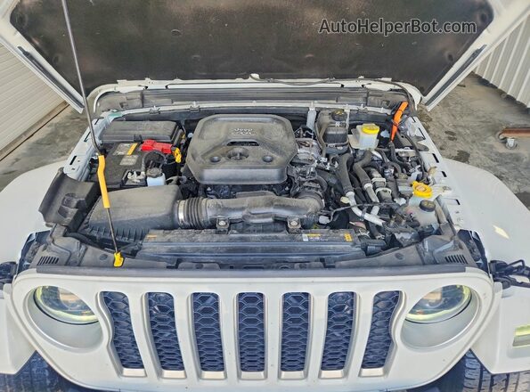 1C4JJXP60PW556028 2023 JEEP WRANGLER White ძრავის განყოფილების ხედი